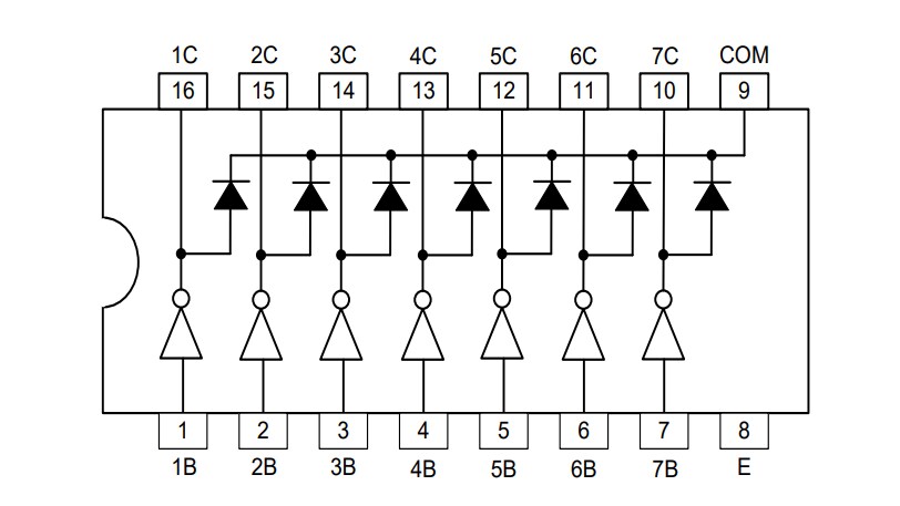Diodes Incorporated ULN200xA Darlington Transistor Arrays