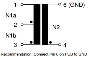 EPCOS / TDK B78416A* Transformers for Ultrasonic Sensors