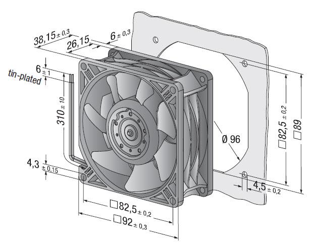 ebm-papst 3250J S-Panther Fans