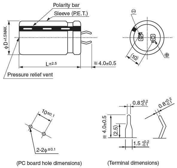 Nichicon LGM Snap-in Aluminum Electrolytic Capacitors
