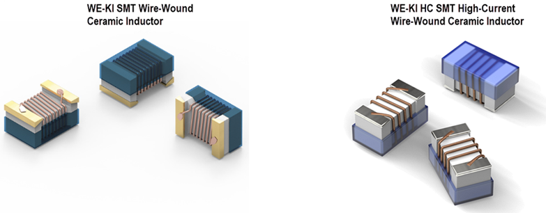 Infographic - Würth Elektronik WE-KI & WE-KI HC Wire-Wound Ceramic Inductors