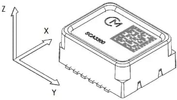 Location Circuit - Murata Electronics SCA3300-D01 3-Axis Accelerometer & Inclinometer