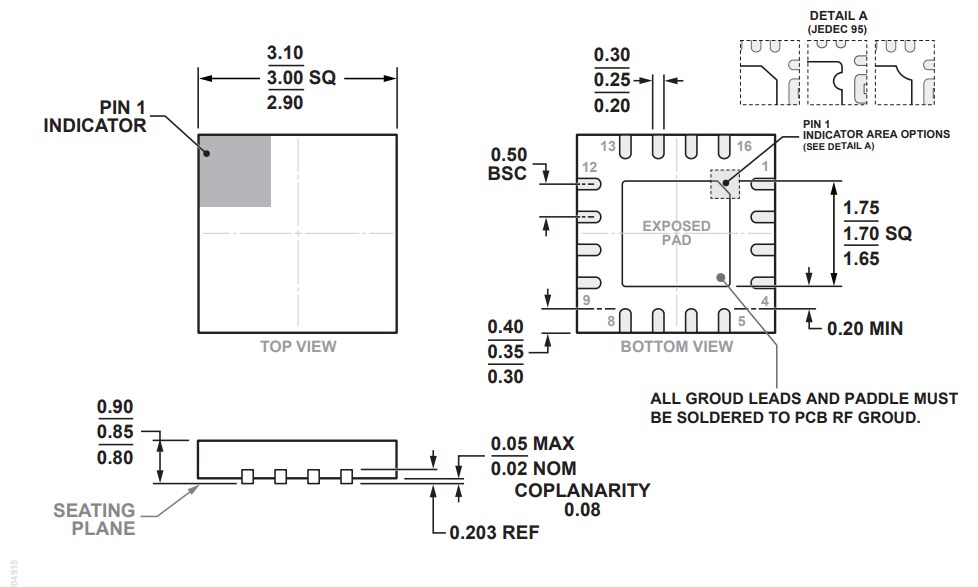 Analog Devices Inc. EVAL-HMC1096 Evaluation Board