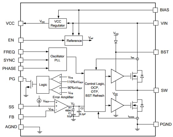 Monolithic Power Systems (MPS) MPQ4430 Step-Down Switching Regulators