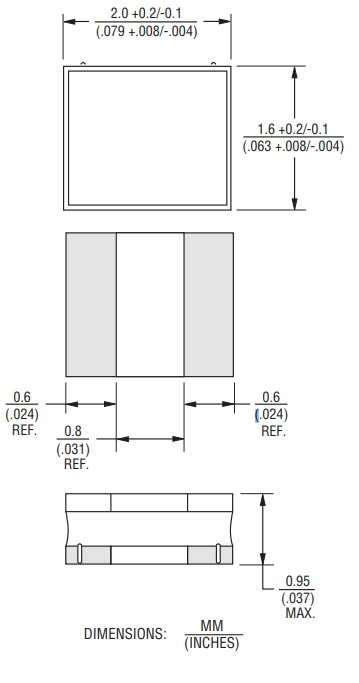 Bourns SRN2009T Semi-Shielded Power Inductors