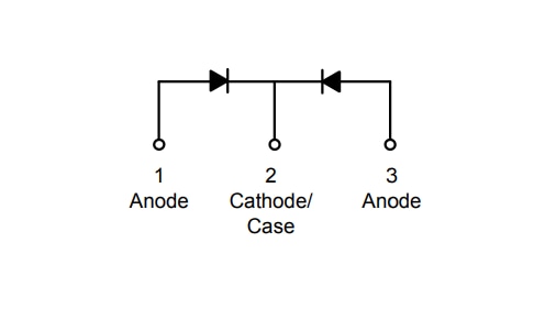 Location Circuit - onsemi FFSH1265BDN-F085 650V SiC Schottky Diodes
