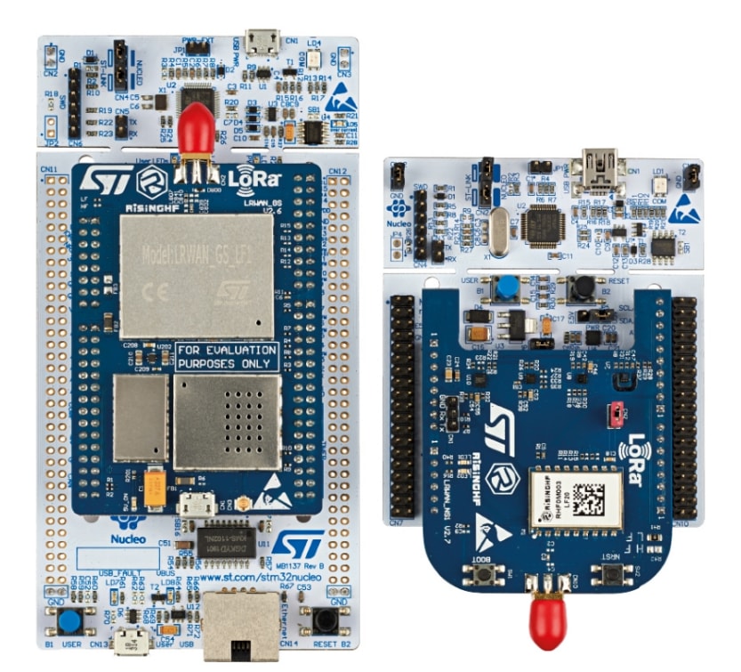 Location Circuit - STMicroelectronics P-NUCLEO-LRWAN3 STM32 Nucleo Pack