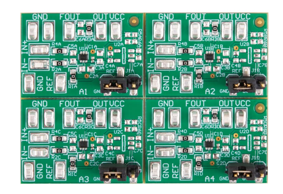 Location Circuit - Texas Instruments INA185EVM Evaluation Module