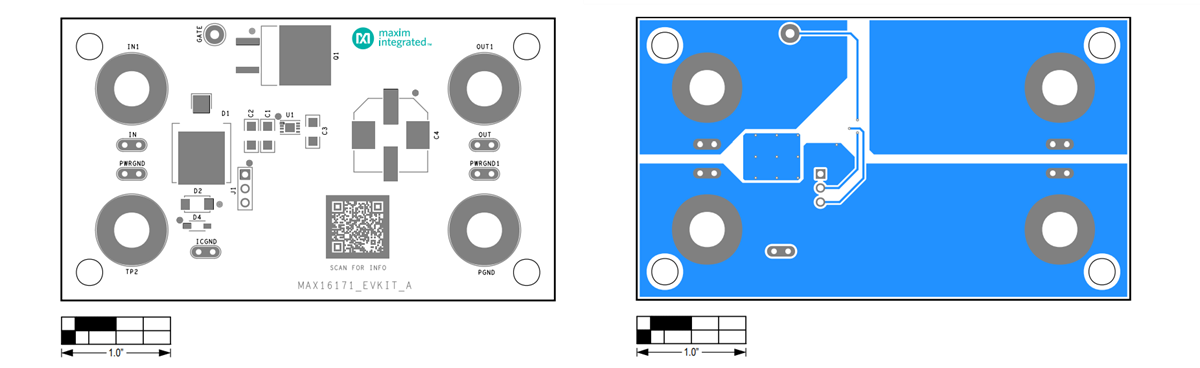 Location Circuit - Analog Devices Inc. MAX16171EVKIT Evaluation Kit