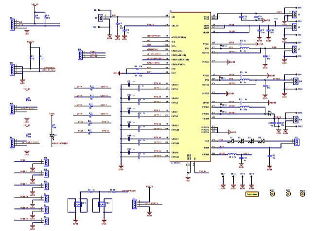Schematic - Qorvo ACT81460EVK1 Evaluation Kit
