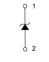 Block Diagram - Littelfuse SP3205 0.3pF 4A Unidirectional Diode Arrays