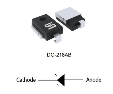 Taiwan Semiconductor TLD8S10AH to TLD8S43AH TVS