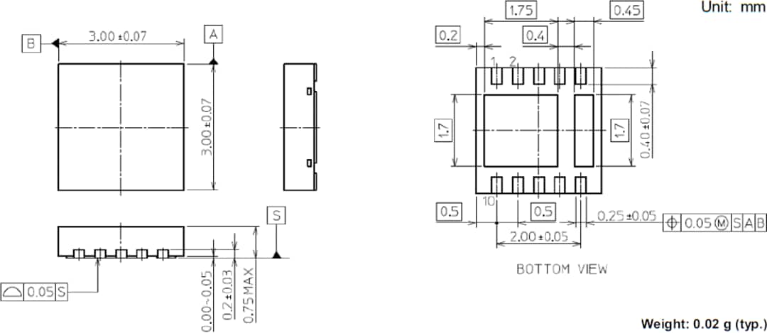 Toshiba TPD7107F Intelligent Power Device (IPD)