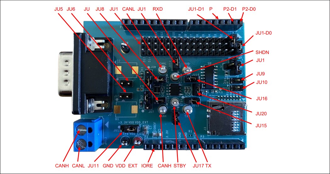 Analog Devices / Maxim Integrated MAX33041E Shield