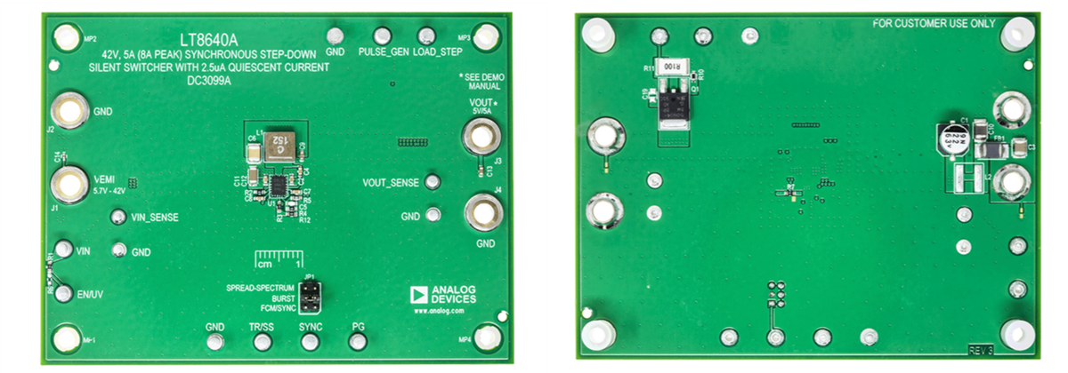 Analog Devices Inc. DC3099A Demo Board for LT8640A