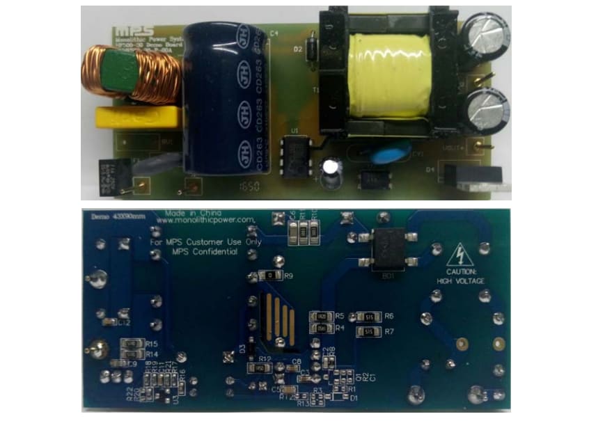 Monolithic Power Systems (MPS) EVHF500-30-P-00A Evaluation Board