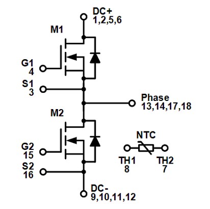 onsemi NXH010P120MNF1 SiC Module