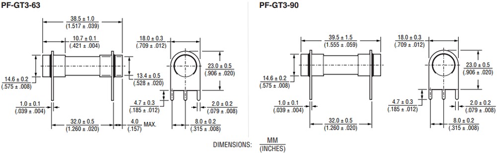 Bourns PF-G POWrFuse™ High-Power Fuses