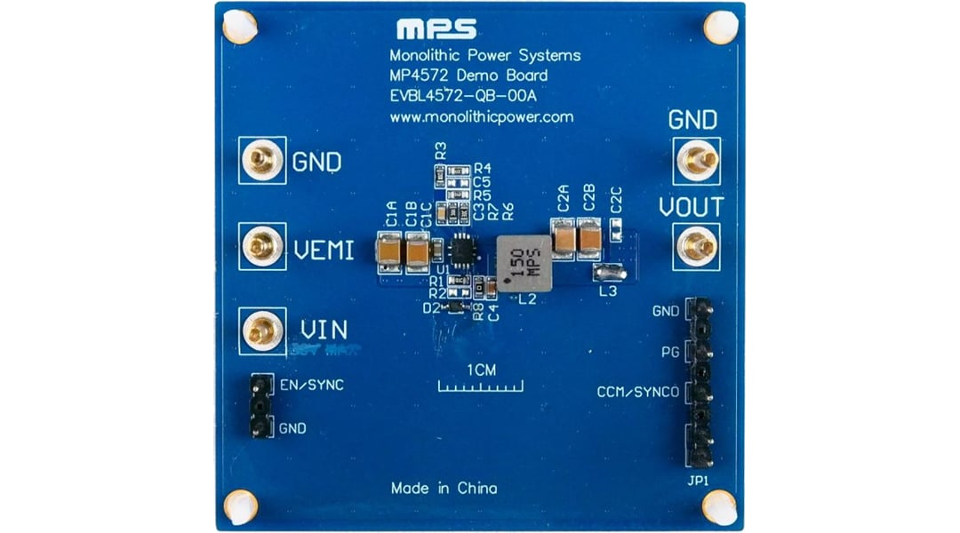 Monolithic Power Systems (MPS) EVBL4572-QB-00A Evaluation Board