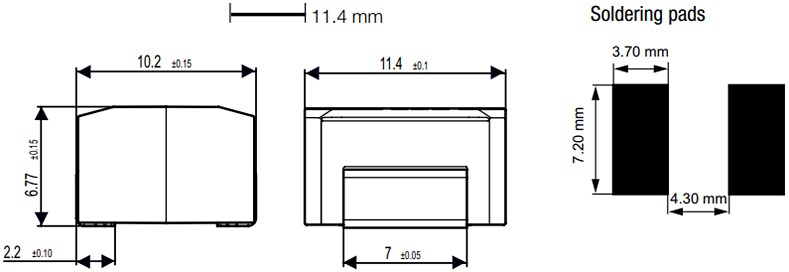 Schurter UHP Series High Current SMD Fuses