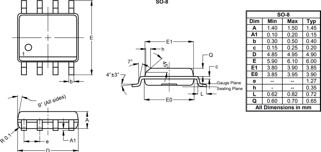 Diodes Incorporated AS2333Q Zero-Drift Operational Amplifier (Op-Amp)