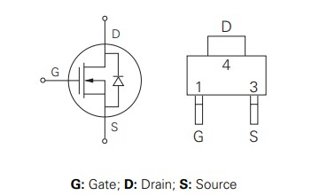 Application Circuit Diagram - Littelfuse CPC3981Z 800V, 45Ω N-Channel MOSFET
