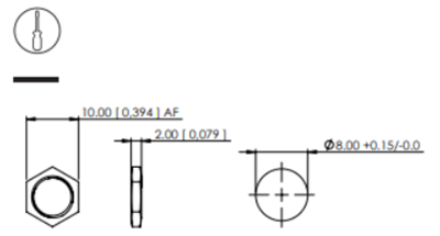 APEM Q8 Low-Power Panel-Mount LED Indicators
