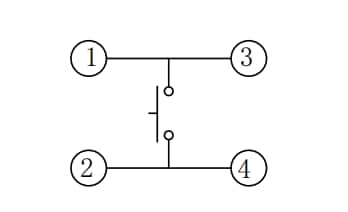 Application Circuit Diagram - C&K Switches PTS381 Top-Actuated Tactile Switches