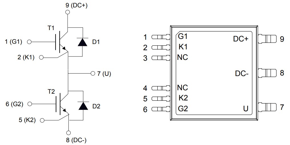 Schematic - STMicroelectronics STGSH80HB65DAG 650V 80A HB Series IGBT