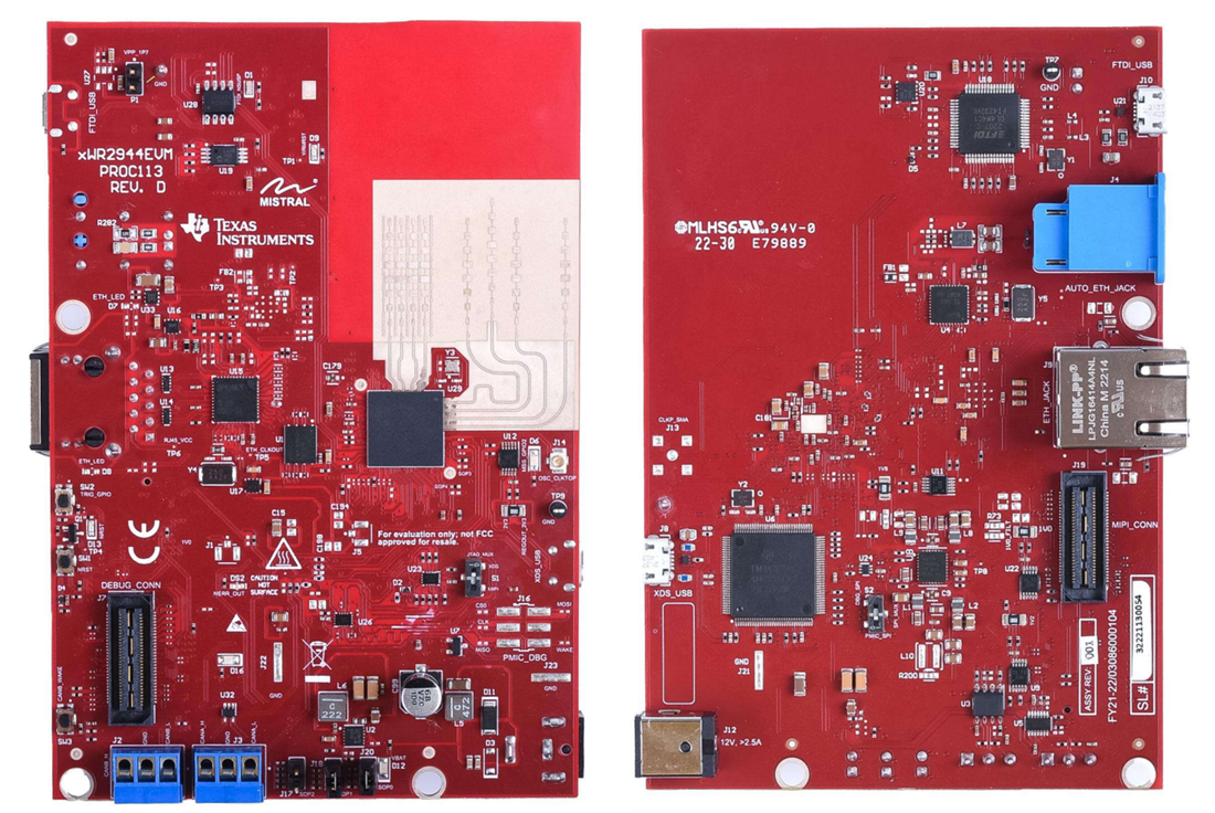 Texas Instruments AWR2944EVM/AWR2944PEVM Evaluation Modules