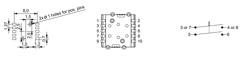 APEM 6C Series Dualmec™ Tactile Switch