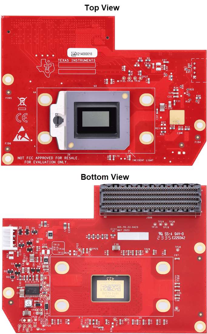 Mechanical Drawing - Texas Instruments DLP650NEEVM DMD Evaluation Module (EVM)