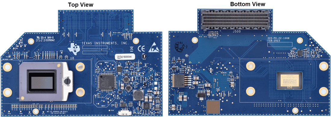 Mechanical Drawing - Texas Instruments DLP780NEEVM DMD Evaluation Module (EVM)