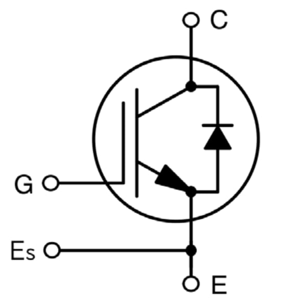 Schematic - onsemi FGY4LxxT120SWD N-Channel 1200V IGBTs