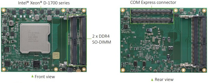 Infographic - Axiomtek CEM710 COM Express Type 7 Basic Module