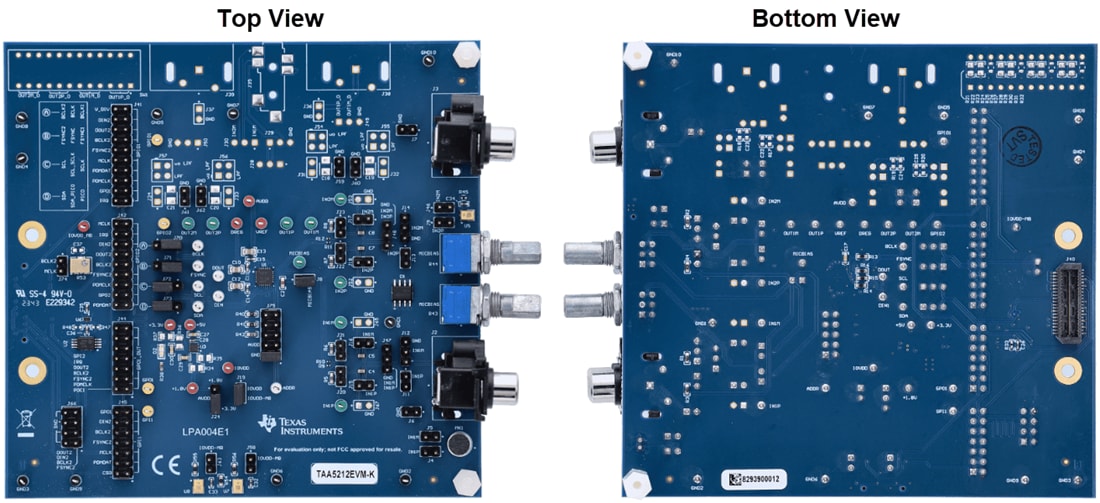 Mechanical Drawing - Texas Instruments TAx5x12EVM-K Evaluation Modules (EVMs)