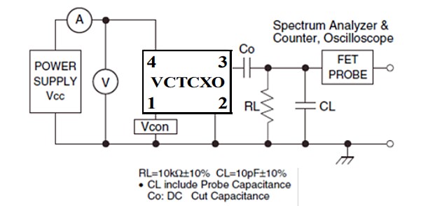Application Circuit Diagram - Abracon AVTX-14 SMD VCTCXOs