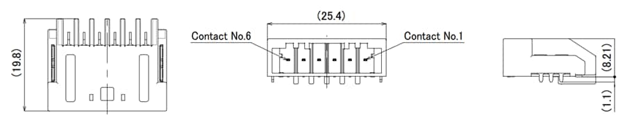 Chart - Hirose Electric ZG05HV High-Voltage Wire-to-Board Connectors