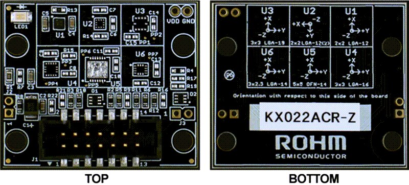 ROHM Semiconductor KX022ACR-EVK-001 Evaluation Board