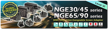 MEAN WELL NGE Green Adapters