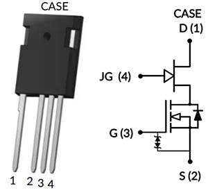 Application Circuit Diagram - onsemi UG3SC 1200V 7.6mΩ Combo-FET