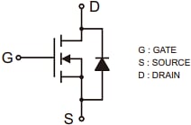 Application Circuit Diagram - Comchip Technology CMSN2304A-HF MOSFET