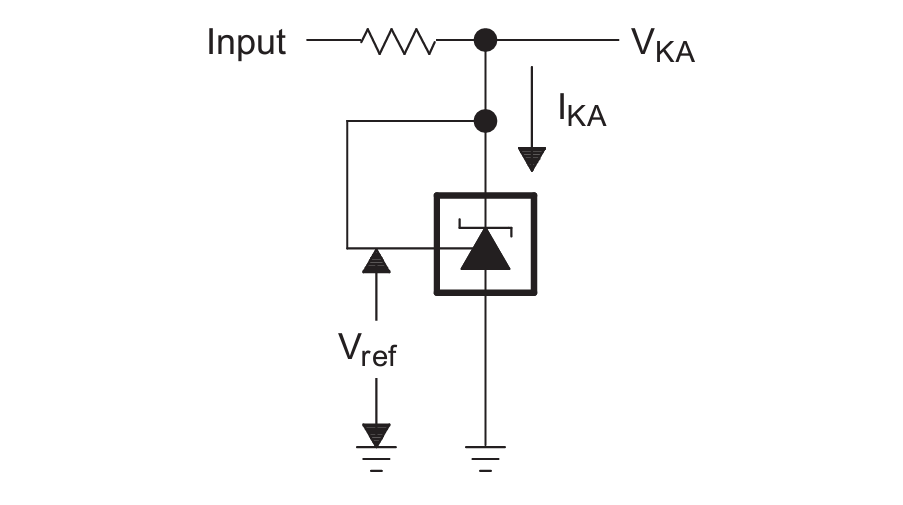 Schematic - Texas Instruments TL431/TL432 Precision Programmable References