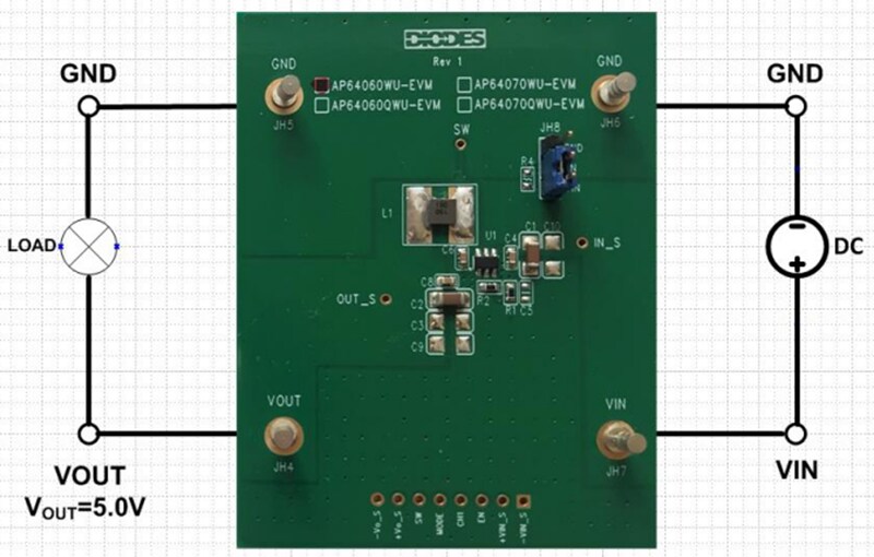 Diodes Incorporated AP64060 Evaluation Board