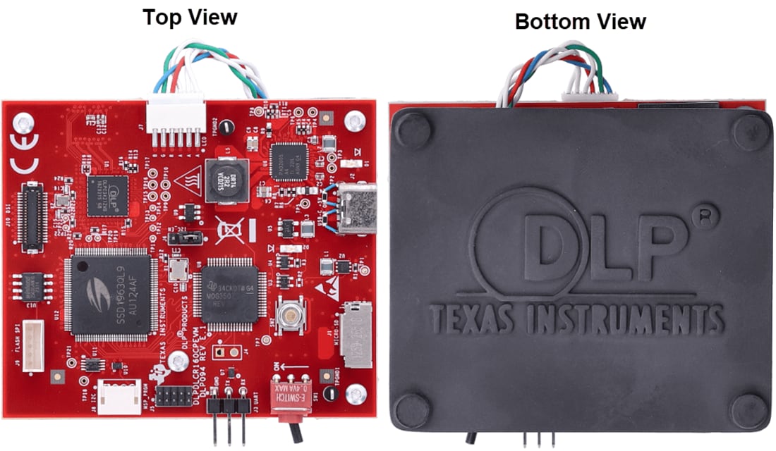 Mechanical Drawing - Texas Instruments DLPDLCR160CPEVM DLP® LightCrafter™ Display EVM