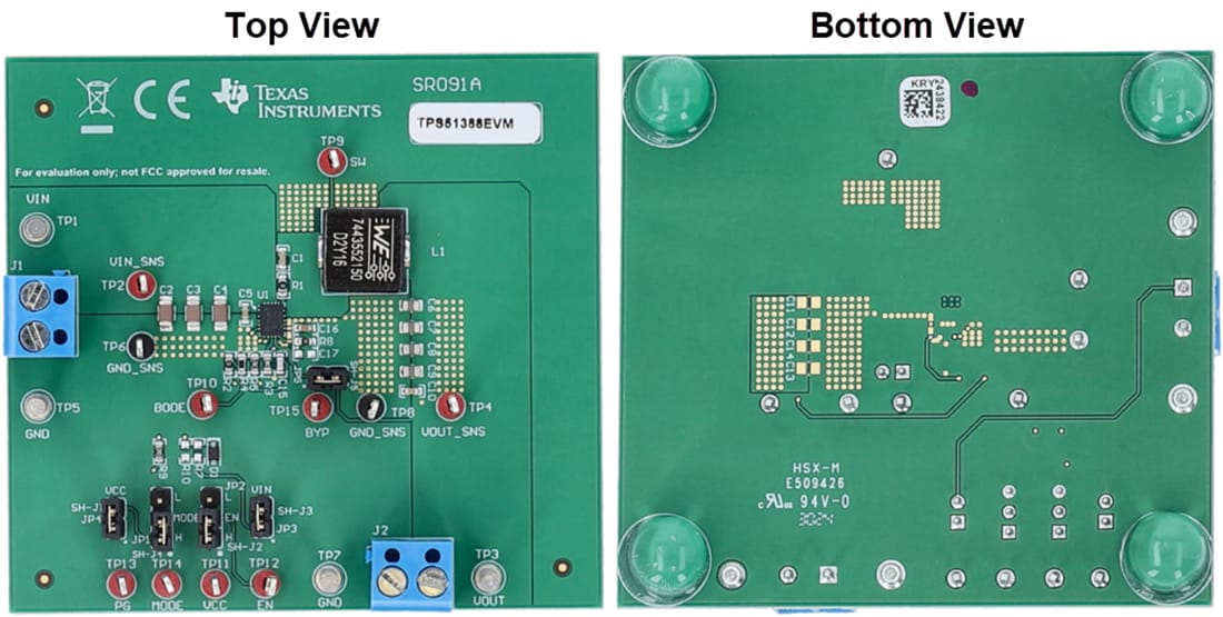 Location Circuit - Texas Instruments TPS51388EVM Converter Evaluation Module (EVM)