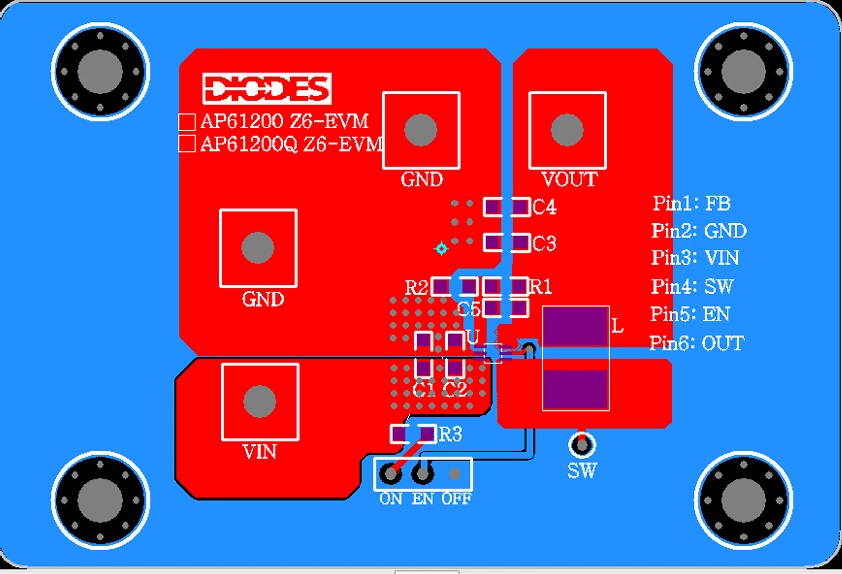Diodes Incorporated AP6120x Evaluation Boards