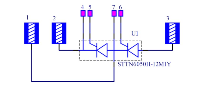 Schematic - STMicroelectronics STEVAL-TO240SCR Evaluation Board