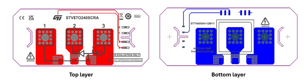 Application Circuit Diagram - STMicroelectronics STEVAL-TO240SCR Evaluation Board