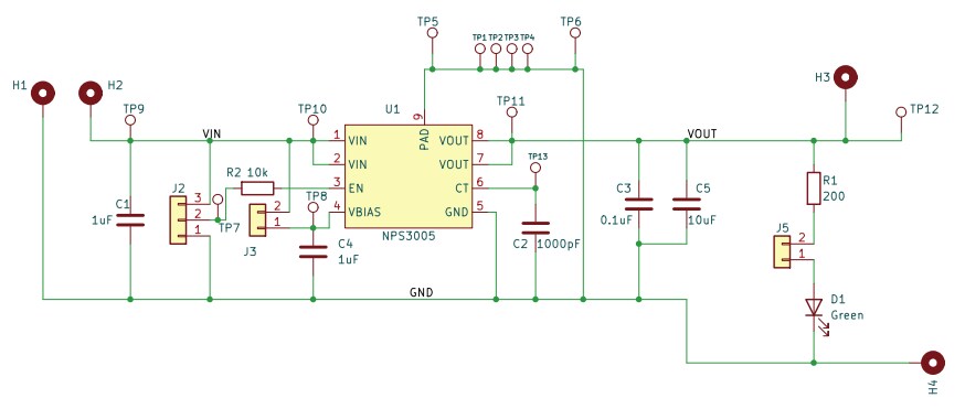 Schematic - Nexperia NEVB-NPS3005 Evaluation Board